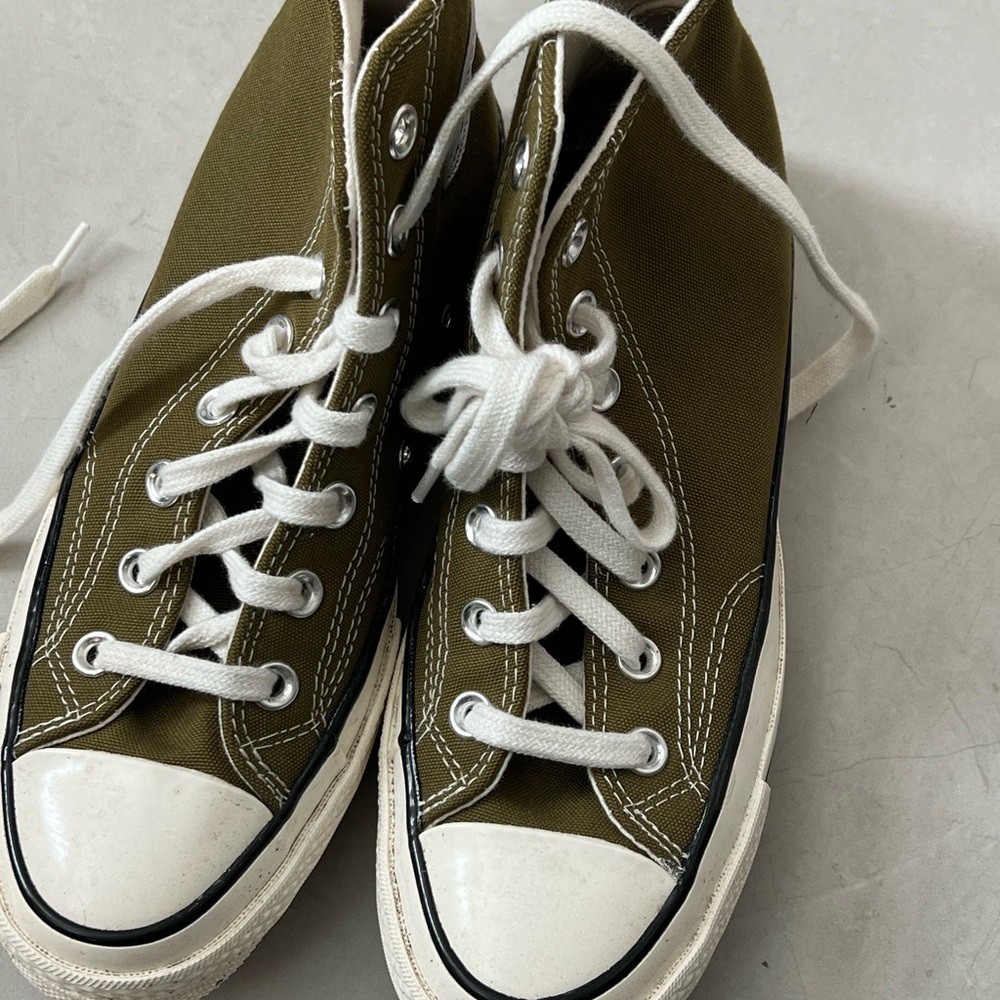Converse Olive Green High-Tops